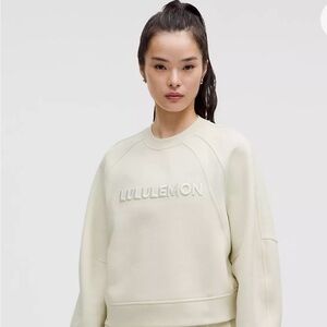 lululemon athletica Cream Sweatshirt